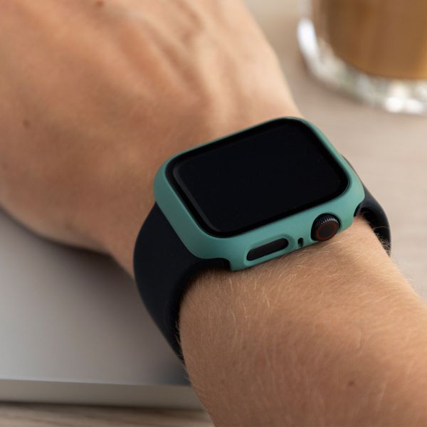 imoshion Coque rigide à couverture complète Apple Watch 4 / 5 / 6 / SE - 40 mm - Vert foncé