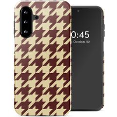 Selencia Coque arrière Vivid Samsung Galaxy A17 (5G) / (4G) - Pied-de-Poule