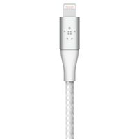 Belkin Câble Lightning vers USB-A tressé BoostCharge Pro - 2 mètres - Blanc