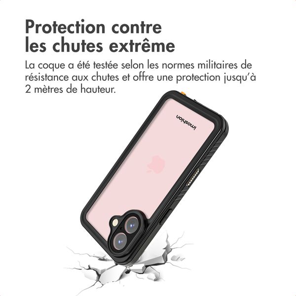 imoshion Étui étanche 360 Apple iPhone 16 - Noir