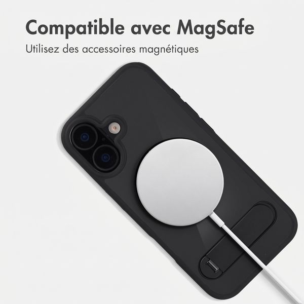 Accezz Coque arrière Hold avec MagSafe Apple iPhone 17 - Black