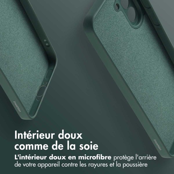 imoshion Coque Couleur avec MagSafe Samsung Galaxy A36 - Vert foncé