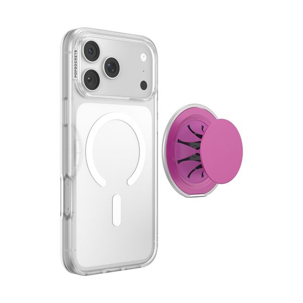 PopSockets PopGrip Low Pro MagSafe - Electric Fuschia