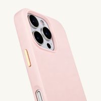 Selencia Coque arrière Rivièra avec MagSafe avec crochets amovibles Apple iPhone 16 Pro Max - Sorbet Pink