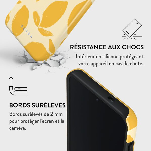 Burga Coque arrière Tough Samsung Galaxy S25 - Lemon Tart
