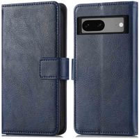 imoshion Étui de télephone portefeuille de luxe Google Pixel 7a - Bleu foncé