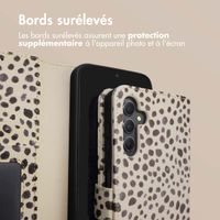 imoshion Étui de télephone portefeuille Design Samsung Galaxy A34 (5G) - Black And White Dots
