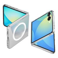 Spigen Coque AirSkin MagSafe Samsung Galaxy Z Flip 7 - Clear / White