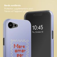 Selencia Coque arrière Vivid avec MagSafe Apple iPhone 17e / 16e - More Amor