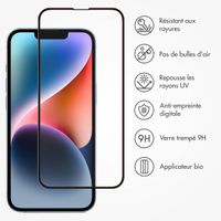 Accezz Protection d'écran en verre trempé avec applicateur Apple iPhone 17e / 16e / 14 / 13 / 13 Pro