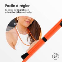 imoshion Coque en silicone avec cordon Samsung Galaxy S23 - Orange