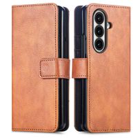 imoshion Étui de télephone portefeuille de luxe Samsung Galaxy Fold 7 - Marron