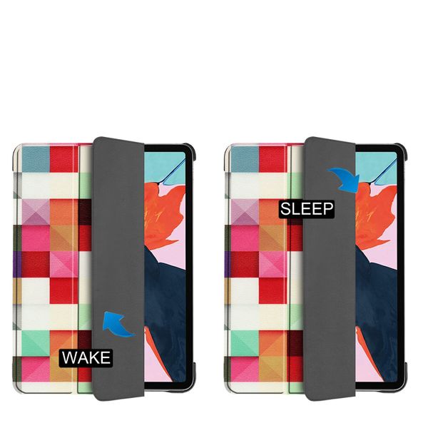 imoshion Coque tablette Design Trifold Apple iPad Air 11 pouces (2026) M4 / (2025) M3 / (2024) M2 / Air 5 (2022) / Air 4 (2020) - Various Colors