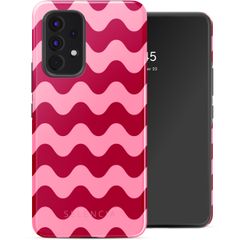 Selencia Coque arrière Vivid Samsung Galaxy A53 - Wave Vibes Lipstick