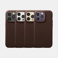 imoshion Coque arrière Texture Apple iPhone 14 Pro - Marron foncé