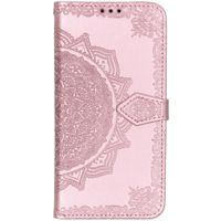 Etui de télephone portefeuille Mandala Samsung Galaxy A50 / A30s - Rose clair