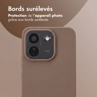 imoshion Coque Couleur Xiaomi Redmi Note 17 Pro Max - Marron