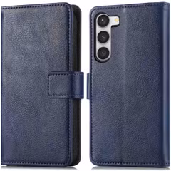 imoshion Étui de télephone portefeuille de luxe Samsung Galaxy S23 - Bleu foncé