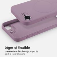 imoshion Coque Couleur avec MagSafe Apple iPhone 17e / 16e - Violet