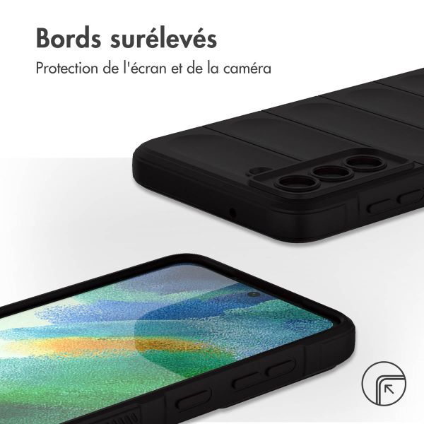 imoshion EasyGrip Backcover Samsung Galaxy S21 FE - Noir