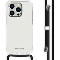 imoshion Coque arrière transparente avec cordon Apple iPhone 14 Pro - Noir