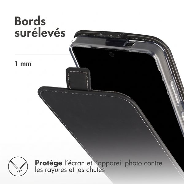 Accezz Étui à rabat Samsung Galaxy S26 FE - Noir