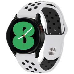 imoshion Bracelet sport en silicone  - Connexion universelle 20 mm - White / Black