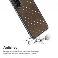imoshion Coque Design Samsung Galaxy A57 (5G) - Polka Dot Bruin