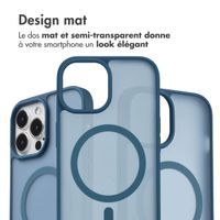 imoshion Coque Color Guard avec MagSafe Apple iPhone 13 Pro Max - Bleu foncé