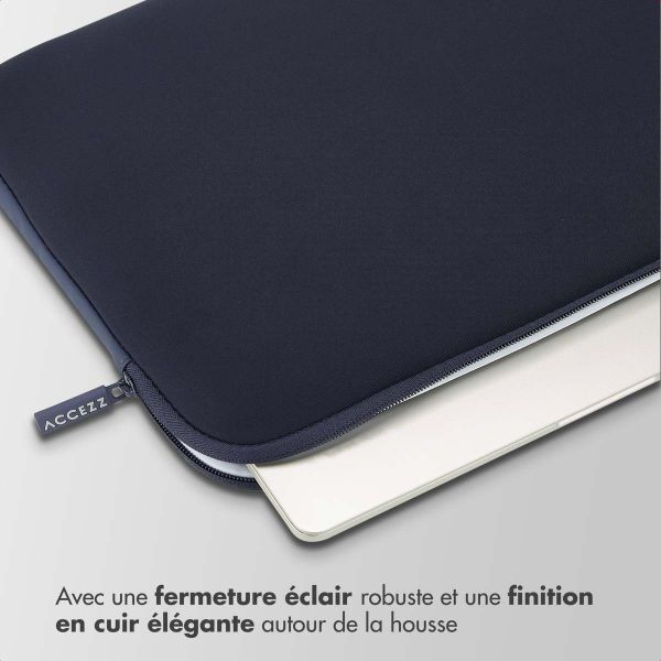Accezz Pochette ordinateur 15-16 pouces - Bleu