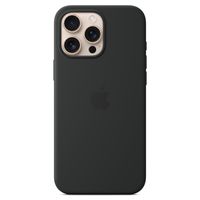 Apple Coque en silicone MagSafe Apple iPhone 16 Pro Max - Black