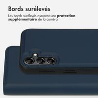Accezz Premium Leather 2 in 1 Wallet Bookcase Samsung Galaxy A14 (5G/4G) - Bleu foncé