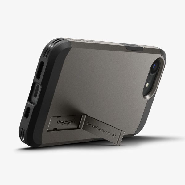 Spigen Coque Tough Armor MagSafe Apple iPhone 17e / 16e - Gunmetal