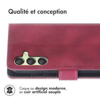 imoshion Etui de télephone portefeuille avec cordon Samsung Galaxy A25 (5G) - Rouge