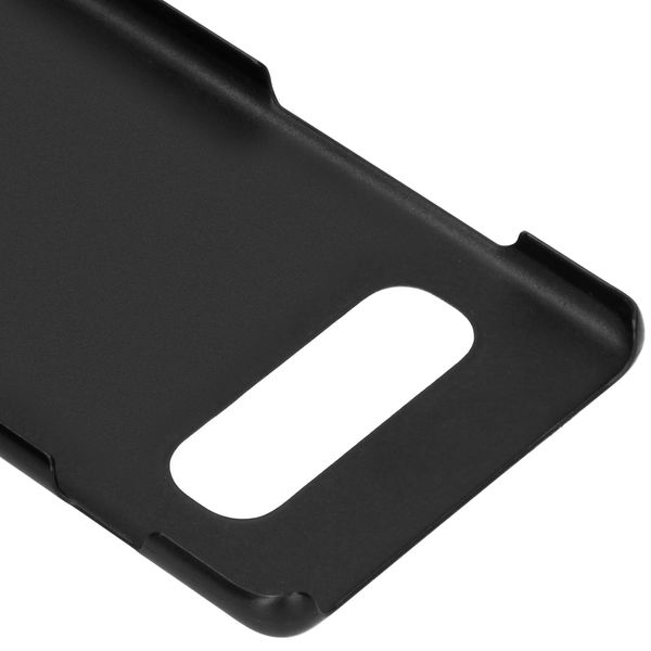 Concevez votre propre coque rigide Samsung Galaxy S10 Plus - Noir