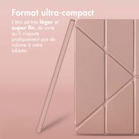 imoshion Coque tablette Origami Samsung Galaxy Tab S6 Lite (2020/2022/2024)  - Rose Doré