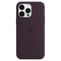 Apple Coque en silicone MagSafe Apple iPhone 14 Pro Max - Elderberry