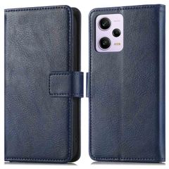 imoshion Étui de télephone portefeuille de luxe Xiaomi Redmi Note 12 Pro (5G) - Bleu foncé