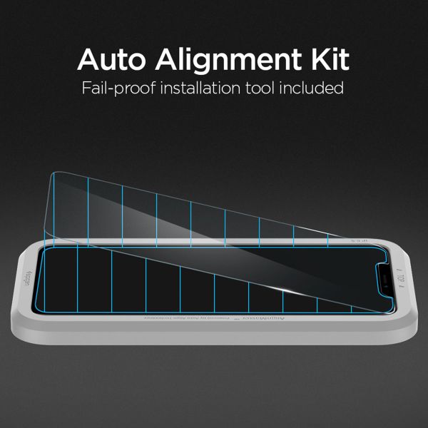 Spigen Protection d'écran en verre trempé GLAStR Fit 2 Paquets + Applicator Apple iPhone 11 Pro / Xs / X