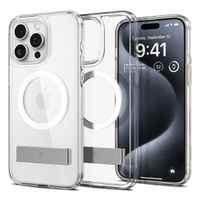 Spigen Coque Ultra Hybrid S MagSafe Apple iPhone 15 Pro Max - Transparent
