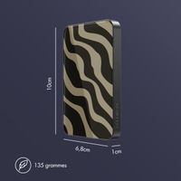 Selencia Powerbank Vivid 5 000 mAh - MagSafe et Qi - Black / Swirl Black