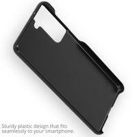 Concevez votre propre coque rigide Samsung Galaxy S21 - Noir