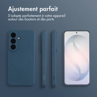 imoshion Coque Couleur avec MagSafe Samsung Galaxy S26 - Bleu foncé