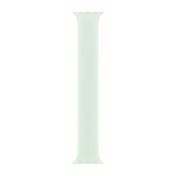 Apple Bracelet Boucle unique en Silicone Apple Watch | 38/40/41/42 mm - Taille 6 - Soft Mint
