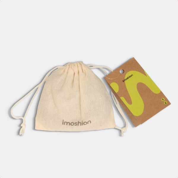 imoshion Cordon rétractable avec mousqueton et patch pour téléphone - Cordon de téléphone anti-vol - Orange