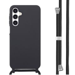 imoshion Coque en silicone avec cordon Samsung Galaxy A16 - Noir
