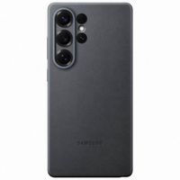 Samsung Original Coque KindSuit en Cuir Végan Samsung Galaxy S25 Ultra - Noir