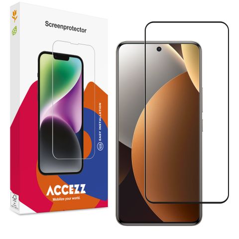 Accezz Protection d'écran en verre trempé Full Cover Xiaomi Redmi Note 15 Pro (4G)