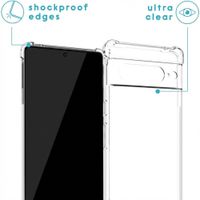 imoshion Coque arrière transparente avec cordon Google Pixel 7 Pro - Noir & Doré