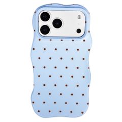 Selencia Coque arrière Vivid Wavy avec MagSafe Apple iPhone 17 Pro Max - Happy Dots Digital Sky